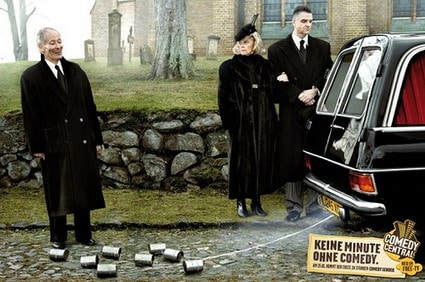 Comedy Central Funeral Ad