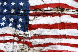 American-usa-flag-wall